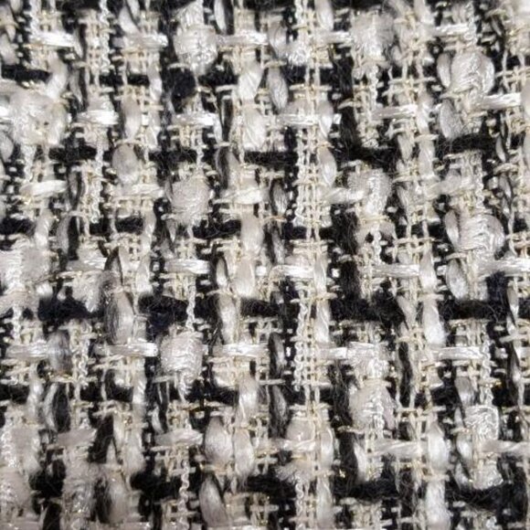 Marks & Spencer Black + White Tweed Jacket - Picture 3 of 4